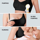 Soutien-Gorge D'allaitement Et D'expression 3 En 1 Medela - Noir