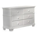 Ensemble bassinette et bureau double Napoli - Blanc