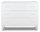 Ensemble bassinette classique Donatello et meuble 3 tiroirs Caravaggio - Blanc
