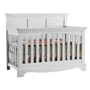 Ensemble bassinette et bureau double Ragusa - Vintage White