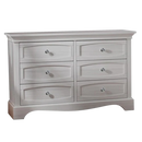 Ensemble bassinette et bureau double Ragusa - Vintage White