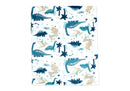 Ensemble 2 couvertures douces et confortables- Dinosaures