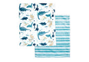 Ensemble 2 couvertures douces et confortables- Dinosaures
