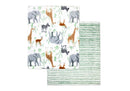 Ensemble 2 couvertures douces et confortables- Safari