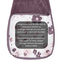 Sac de nuit en peluche - Raisin (1.5 togs)