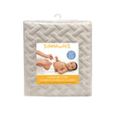 Housse matelas à langer - Sable