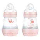 Ensemble de 2 Biberons Anti-Colique 5oz - Rose