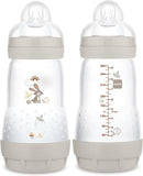 Ensemble de 2 Biberons Anti-Colique 9oz - Gris