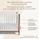 Bassinette convertible Laurel - Blanc et Naturel