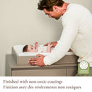 Ensemble bassinette et bureau double Pala - Taupe