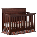 Ensemble bassinette et bureau double Napoli Tête plate - Mocacchino