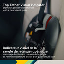 Siège auto convertible tout-en-un rotatif à 360° DLX Turn and Go - Beauté noire