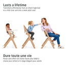 Chaise haute Nesta - Avoine Classique