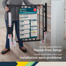 Portail prêt à installer - Noir