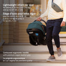 Siège d'auto nouveau-né Mico Luxe+ -Twillic vert