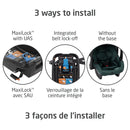 Siège d'auto nouveau-né Mico Luxe+ -Twillic vert