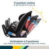 Siège d'auto convertible Grow and Go avec barre de rebond - Roan