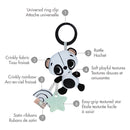 Jouet hochet Panda - Noir et blanc