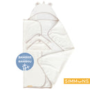Ensemble de bain 3 pièces - Crème et taupe