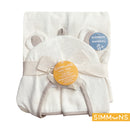 Ensemble de bain 3 pièces - Crème et taupe