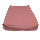 Housse pour matelas à langer en bambou - Framboise