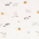 Drap contour en bambou - Pleine lune