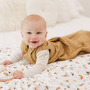 Sac de nuit en mousseline de coton - Miel (1 tog)