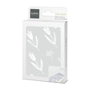 Drap contour pour lit de bébé percale - Lapin Gris