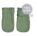 Mitaines en bambou - Vert chasseur