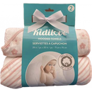 Serviettes à capuchon - Rose