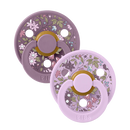 Paquet de 2 suces camomille - Fleurs mauves