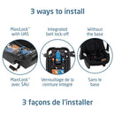 Siège d'auto nouveau-né Mico Luxe+ - Twillic noir