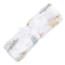 Couverture mousseline de coton - Rhinos