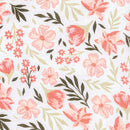 Sac de nuit en mousseline de coton - Fleurs (0,7 tog)