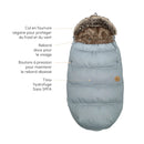 Housse chancelière pour landau et poussette (-30°C à 10°C) - Galaxie Black