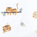 Sac de nuit en mousseline de coton - Jungle (0,7 tog)