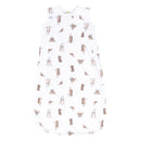 Sac de nuit en mousseline de coton - Taupes (0,7 tog)