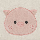 Ensemble de 2 bavoirs ratine - Cochon