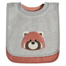 Ensemble de 2 bavoirs ratine - Panda Roux