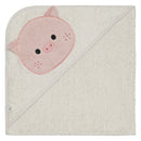 Serviette à capuchon - Cochon