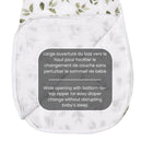 Sac de nuit en mousseline de coton - Feuilles (0,7 tog)