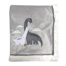 Couverture douce pour bébé - Dinosaures