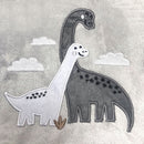 Couverture douce pour bébé - Dinosaures