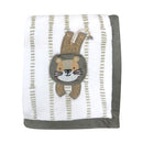 Couverture douce pour bébé - Lion