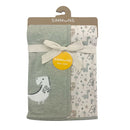 Couverture de cotton douce pour bébé - Dinosaures