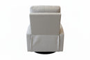Fauteuil Berçant Pivotant Manuel avec port USB - Beige
