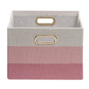 Panier de rangement - Rose ombré