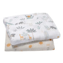 Lot de 2 mousselines - Jungle Adventure