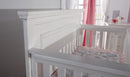 Ensemble bassinette et bureau double Modena - Vintage White