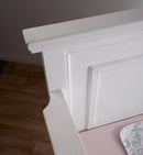 Ensemble bassinette et bureau double Modena - Vintage White